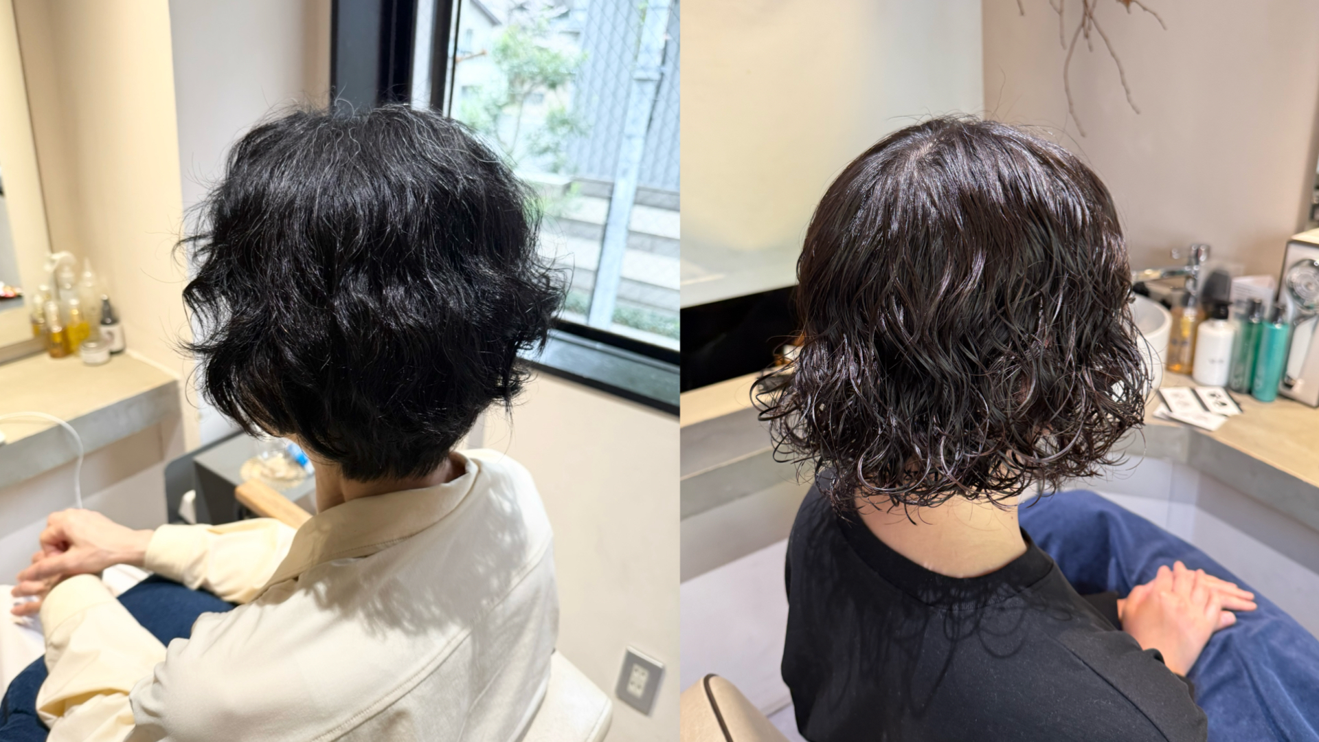 大阪梅田くせ毛を活かすカット