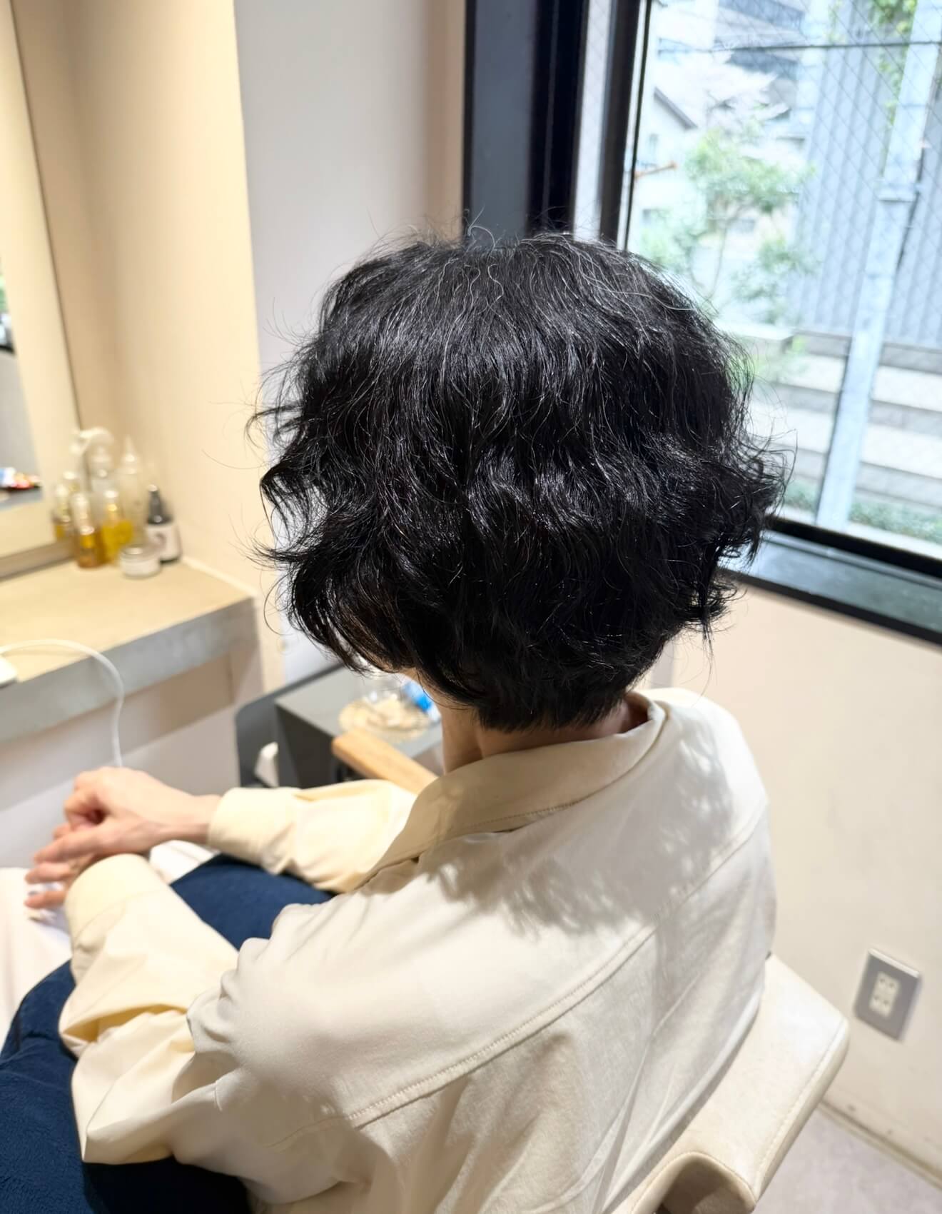 大阪梅田くせ毛を活かすカット