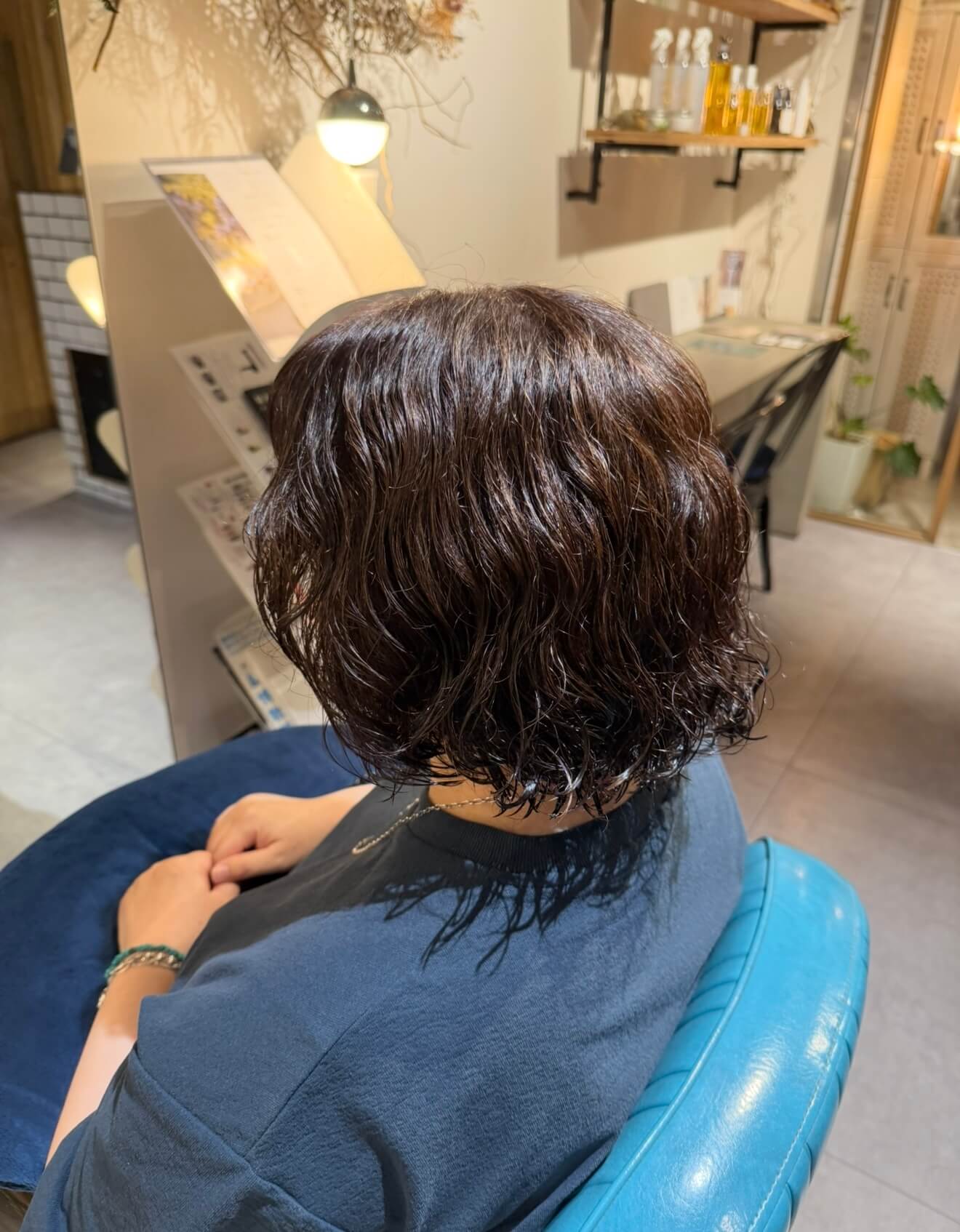 大阪梅田くせ毛を活かすカット