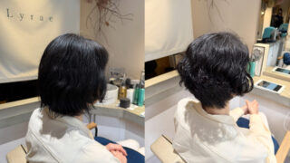 大阪梅田くせ毛を活かすカット