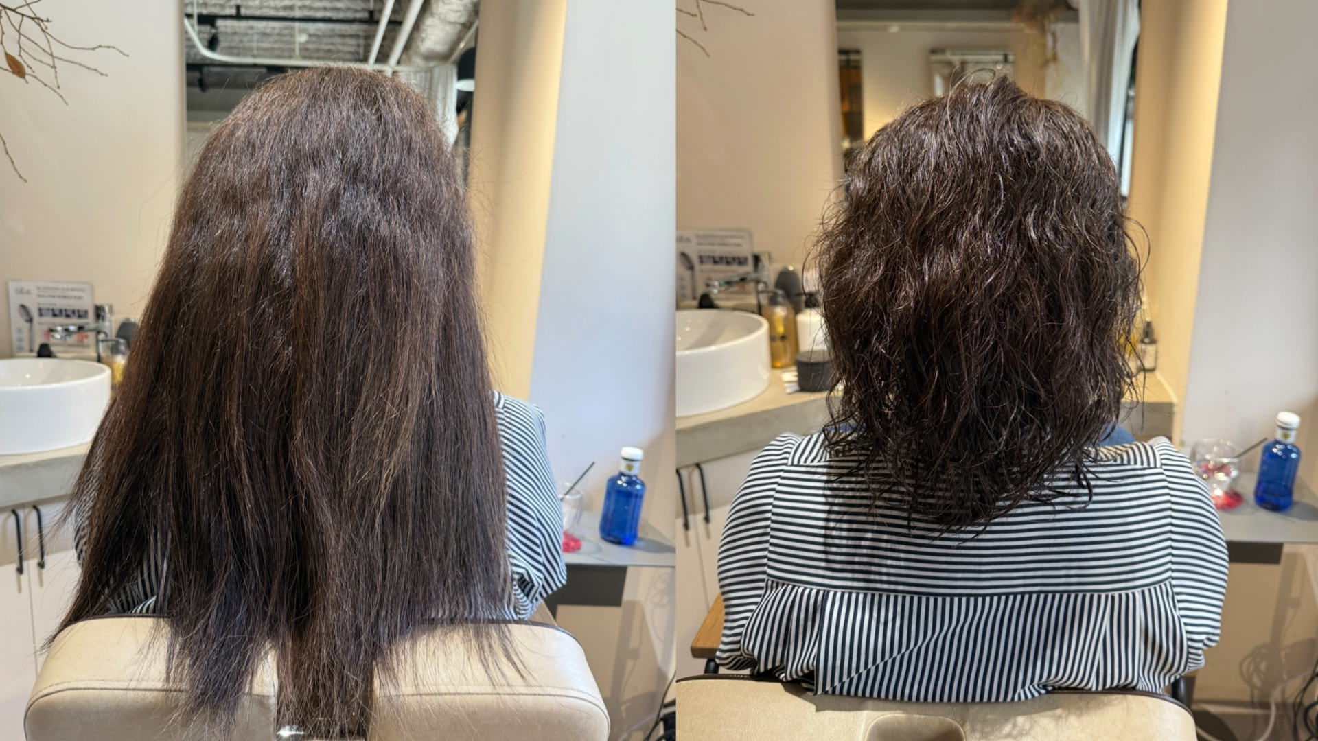 大阪梅田くせ毛を活かすカット